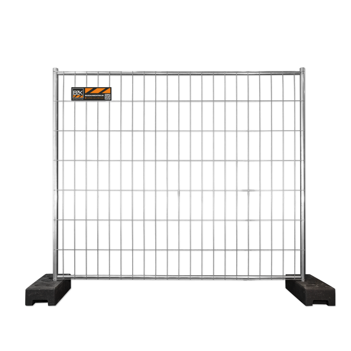 Bauzaunelement 11 kg · 2,2 m